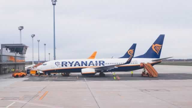 Ryanair's May Traffic Numbers Show Five-Month Straight Growth