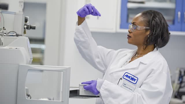 Amgen gains after strong quarterly results and continued product momentum